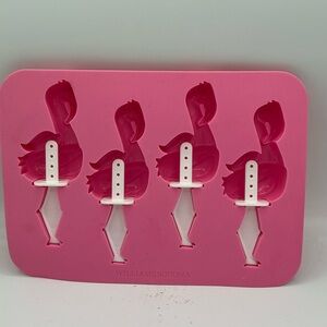 Williams Sonoma Pink Flamingo Ice Pop Mold